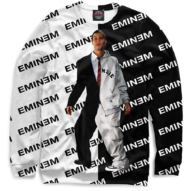 Свитшот 3D для мальчика с принтом Eminem в Тюмени, Сандвич,  плотность180 гр/кв. м.; Состав: 100% полиэстер | 	Карманы, капюшон, сетка в капюшоне<br>
		Ткань сандвич - ткань, специально разработанная для сублимационной печати. Снаружи это 100% полиэстеровый трикотаж, изнутри - 100% нежный хлопок.  Ткань мягкая, эластичная, хорошо держит форму. Ткань не мнется, гигиеничная, хорошо пропускает воздух, легко впитывает влагу, легко стирается и  быстро сохнет.  | Тематика изображения на принте: 