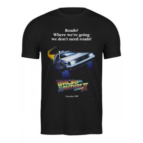 Мужская футболка с принтом Back To The Future II в Тюмени,  |  | 