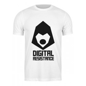 classic_tee с принтом Digital Resistance. Цифровое сопротивление в Тюмени,  |  | 