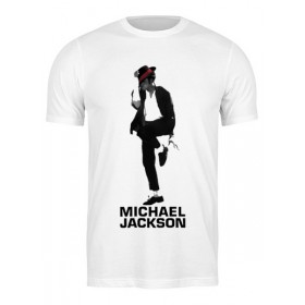 Мужская футболка с принтом Michael Jackson в Тюмени,  |  | 