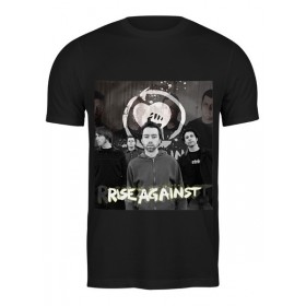 Мужская футболка с принтом Rise Against - photo в Тюмени,  |  | 