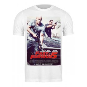 Мужская футболка с принтом Fast Furious / Форсаж в Тюмени,  |  | 