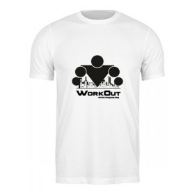 Мужская футболка с принтом Street Workout в Тюмени,  |  | 