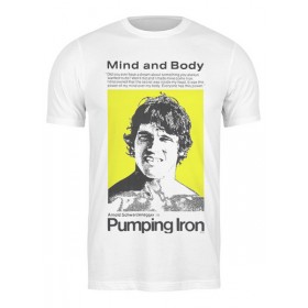 Мужская футболка с принтом Pumping Iron в Тюмени,  |  | 