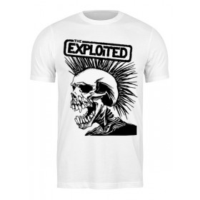 Мужская футболка с принтом The Exploited в Тюмени,  |  | Тематика изображения на принте: 
