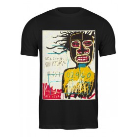 Мужская футболка с принтом Jean-Michel Basquiat в Тюмени,  |  | Тематика изображения на принте: 