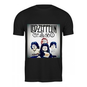 Мужская футболка с принтом Led Zeppelin - toys в Тюмени,  |  | 
