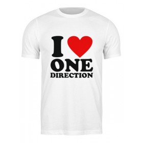 Мужская футболка с принтом One Direction в Тюмени,  |  | Тематика изображения на принте: 