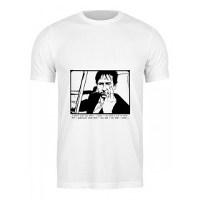 Мужская футболка с принтом Hank Moody (Хэнк Муди), Californication в Тюмени,  |  | Тематика изображения на принте: 