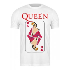 Мужская футболка с принтом Freddie Mercury - Queen в Тюмени,  |  | 