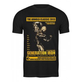 Мужская футболка с принтом Generation Iron / Поколение Железа в Тюмени,  |  | 