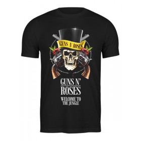 Мужская футболка с принтом Guns n roses в Тюмени,  |  | 