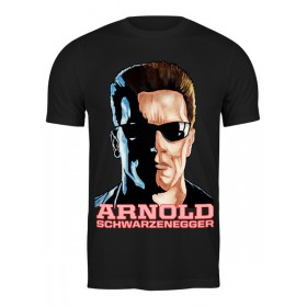 Мужская футболка с принтом Arnold Schwarzenegger в Тюмени,  |  | 
