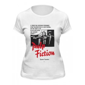 Женская футболка с принтом Pulp Fiction в Тюмени,  |  | 