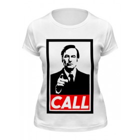 Женская футболка с принтом Лучше звоните Солу (Better Call Saul) в Тюмени,  |  | 