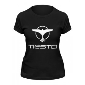 Женская футболка с принтом Tiesto (Тиесто) в Тюмени,  |  | Тематика изображения на принте: 