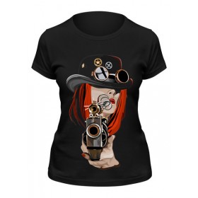 Женская футболка с принтом steampunk в Тюмени,  |  | 
