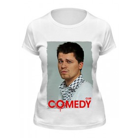 Женская футболка с принтом Comedy Club в Тюмени,  |  | 