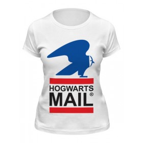 Женская футболка с принтом Почта Хогвартса (Гарри Поттер) в Тюмени,  |  | Тематика изображения на принте: 