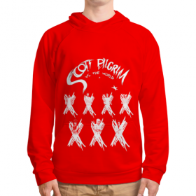 full_print_hoodie с принтом Scott Pilgrim в Тюмени, 92% хлопка 8% эластана Плотность: 245 гр/м2 |  | 