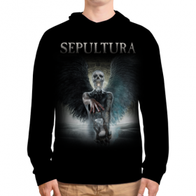 full_print_hoodie с принтом Sepultura в Тюмени, 92% хлопка 8% эластана Плотность: 245 гр/м2 |  | 