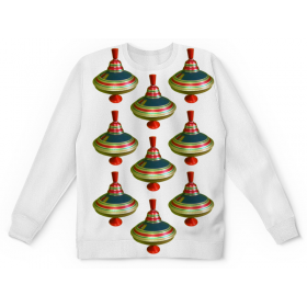 full_print_kids_sweatshirt с принтом Винтажная игрушка в Тюмени,  |  | 