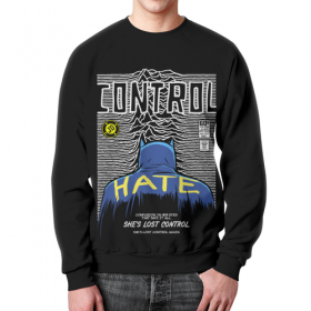 full_print_sweatshirt с принтом Иэн Кёртис Бэтмен в Тюмени,  |  | 