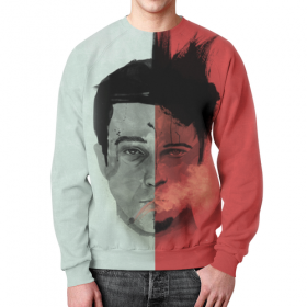 full_print_sweatshirt с принтом Бойцовский Клуб (Fight Club) в Тюмени,  |  | 