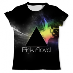 Мужская футболка 3D с принтом Pink Floyd , пинк флойд , музыка в Тюмени, Футболка с нанесением полноцветного изображения по всей поверхности может быть выполнена в двух вариантах - ХЛОПОК и СИНТЕТИКА. | Хлопок - ткань из 100% хлопка высшего качества пенье.  <br>Синтетика - ткань с высоким содержанием синтетического волокна (до 80%).  Материал хорошо тянется, имеет приятную на ощупь фактуру | 