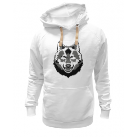 hoodie с принтом Grey Wolf в Тюмени,  |  | Тематика изображения на принте: 