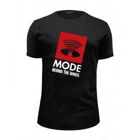 Мужская футболка Premium с принтом Depeche Mode / Behind The wheel в Тюмени, Белый, черный, серый меланж, голубой: 100% хлопок, плотность 160 гр. Остальные цвета: 92% хлопок, 8% лайкра, плотность 170-180гр. |  | 