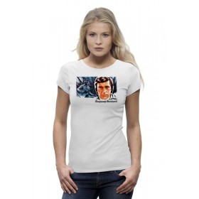 Женская футболка Premium с принтом Владимир Высоцкий в Тюмени,  |  | Тематика изображения на принте: 