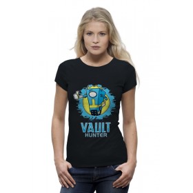 Женская футболка Premium с принтом Fallout x Borderlands в Тюмени,  |  | 