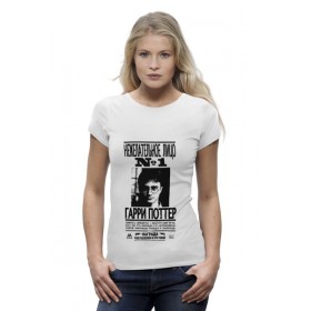 Женская футболка Premium с принтом Гарри поттер в Тюмени,  |  | 