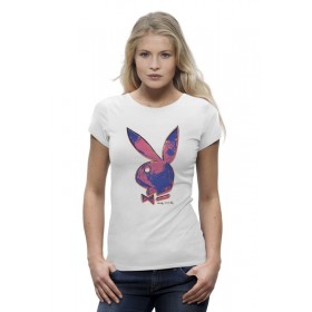 Женская футболка Premium с принтом Энди Уорхолл Playboy в Тюмени,  |  | Тематика изображения на принте: 