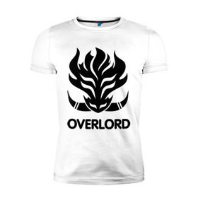 Мужская футболка премиум с принтом Orc Mage - Overlord в Тюмени, 92% хлопок, 8% лайкра | приталенный силуэт, круглый вырез ворота, длина до линии бедра, короткий рукав | lineage | orc mage | overlord