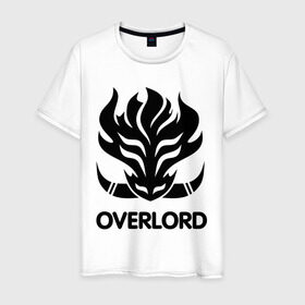Мужская футболка хлопок с принтом Orc Mage - Overlord в Тюмени, 100% хлопок | прямой крой, круглый вырез горловины, длина до линии бедер, слегка спущенное плечо. | lineage | orc mage | overlord