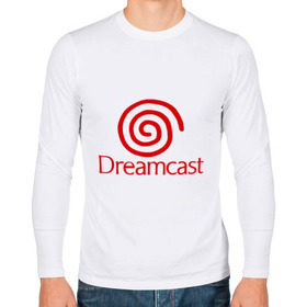 Мужской лонгслив хлопок с принтом Dreamcast в Тюмени, 100% хлопок |  | Тематика изображения на принте: dreamcast | sega | видеоигры | приставки | сега