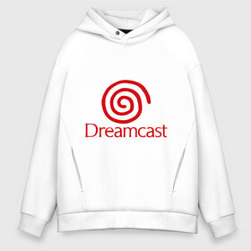 Мужское худи Oversize хлопок с принтом Dreamcast в Тюмени, френч-терри — 70% хлопок, 30% полиэстер. Мягкий теплый начес внутри —100% хлопок | боковые карманы, эластичные манжеты и нижняя кромка, капюшон на магнитной кнопке | dreamcast | sega | видеоигры | приставки | сега
