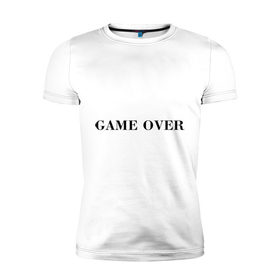 Мужская футболка премиум с принтом Конец Игры в Тюмени, 92% хлопок, 8% лайкра | приталенный силуэт, круглый вырез ворота, длина до линии бедра, короткий рукав | выигрывать | выигрыш | закончена | игра | окончена | победа | проигрывать | финал | финиш