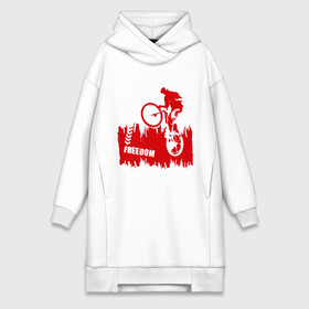 Платье-худи хлопок с принтом Велосипед в Тюмени,  |  | streeet | xtream | велик | вело | велосипед | стрит | экстрим