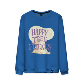 Мужской свитшот хлопок с принтом Happy tree friend в Тюмени, 100% хлопок |  | Тематика изображения на принте: happy tree friends
