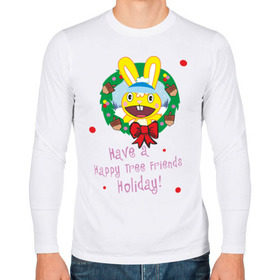 Мужской лонгслив хлопок с принтом Happy tree friend (7) в Тюмени, 100% хлопок |  | 2012 год | happy tree friends | holiday | new year | венок | нг | новогодний | новый 2012 | новый год | праздник | праздничный | рождественский | рождество