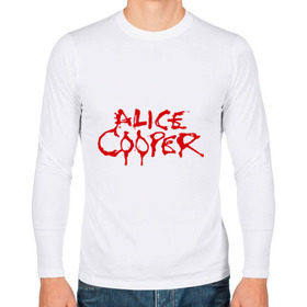Мужской лонгслив хлопок с принтом Alice Cooper в Тюмени, 100% хлопок |  | Тематика изображения на принте: alice cooper | metal | rock | логотип | метал | музыка | музыкант | рок | рок музыка | элис купер