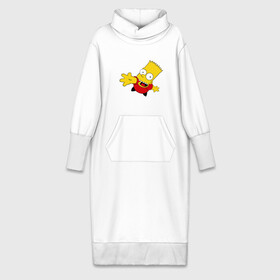 Платье удлиненное хлопок с принтом Simpsons (8) в Тюмени,  |  | гомер