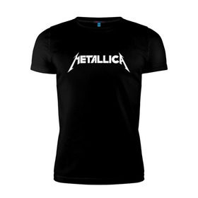Мужская футболка премиум с принтом Metallica (5) в Тюмени, 92% хлопок, 8% лайкра | приталенный силуэт, круглый вырез ворота, длина до линии бедра, короткий рукав | rock