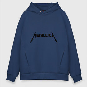 Мужское худи Oversize хлопок с принтом Metallica (3) в Тюмени, френч-терри — 70% хлопок, 30% полиэстер. Мягкий теплый начес внутри —100% хлопок | боковые карманы, эластичные манжеты и нижняя кромка, капюшон на магнитной кнопке | hard | heavy | heavy metal | metalica | metall | metallica | rock | trash metal | металика | металл | рок | трэш метал | хеви метал