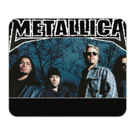 Коврик прямоугольный с принтом Metallica (2) в Тюмени, натуральный каучук | размер 230 х 185 мм; запечатка лицевой стороны | металлика
