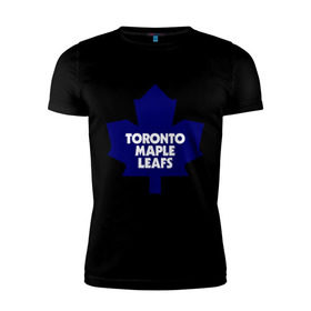 Мужская футболка премиум с принтом Toronto Maple Leafs в Тюмени, 92% хлопок, 8% лайкра | приталенный силуэт, круглый вырез ворота, длина до линии бедра, короткий рукав | 