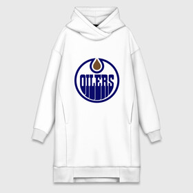 Платье-худи хлопок с принтом Edmonton Oilers в Тюмени,  |  | edmonton oilers | nhl | нхл | хокей | хоккей | эдмонтон ойлерс